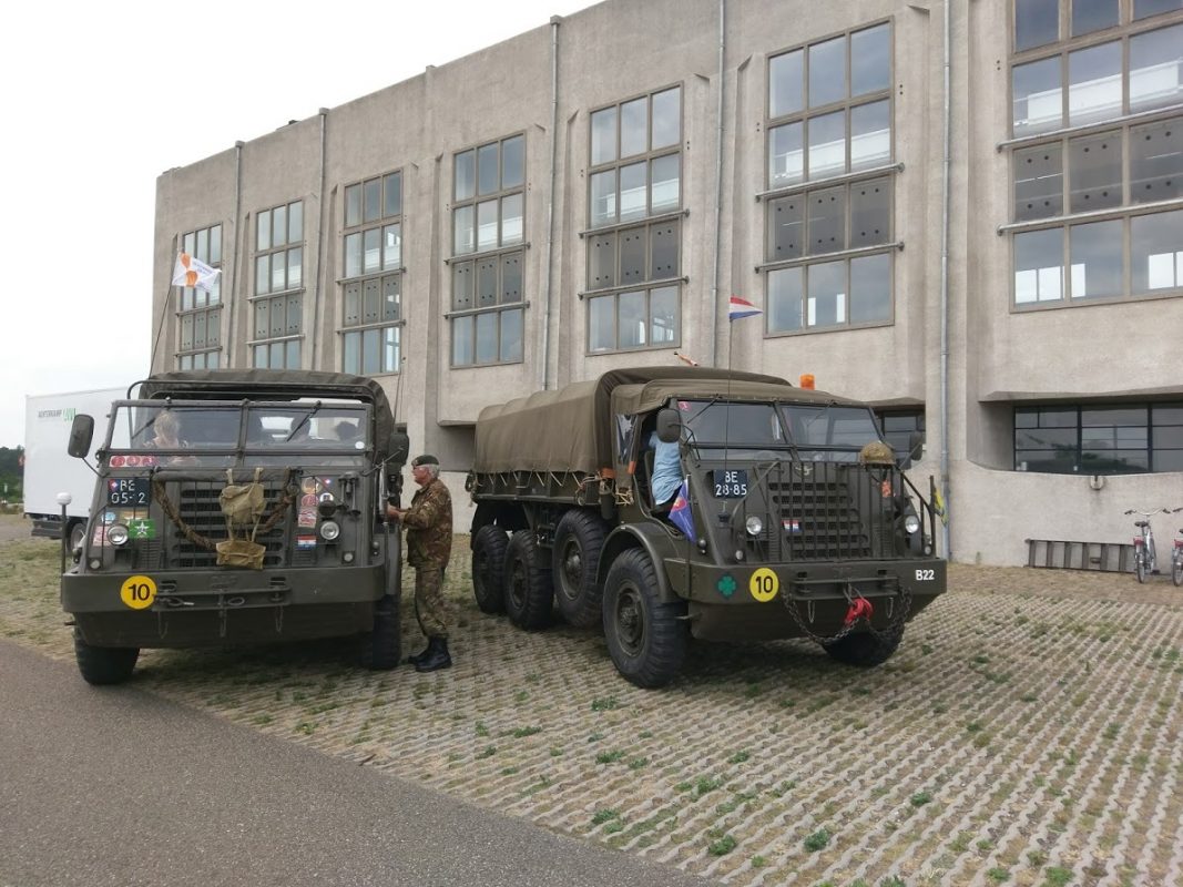 Legertruck dropping