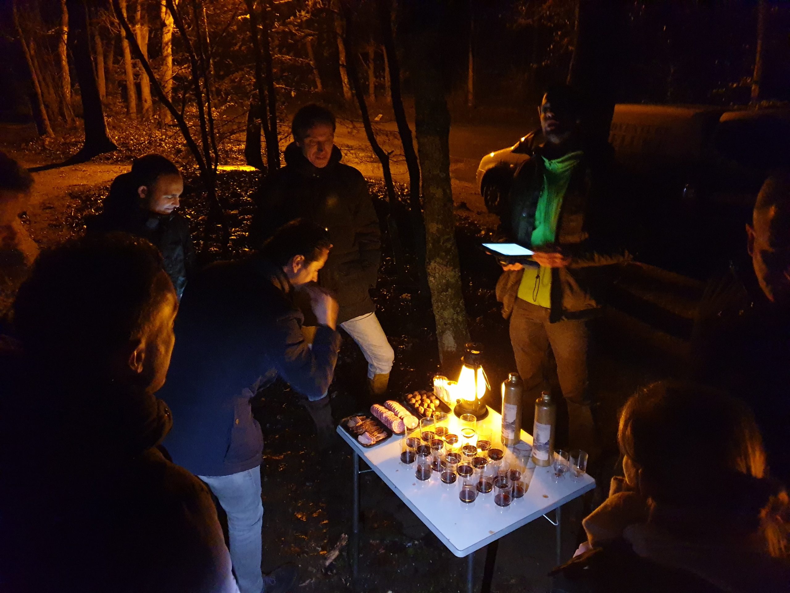 avond dropping legertruck