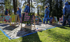graffiti workshop bedrijfsuitje